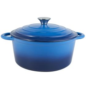 Cast iron soup pot 1 gradient color 26cm