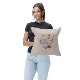 Disney Winnie the Pooh In the Garden Throw Pillow 18X18 Inches