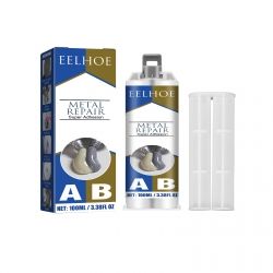 EELHOE Metal Repair Glue, Crack Filling And Leak Plugging Quick Dry Crack High Temperature Welding Metal Repair Agent (Option: 100ml)