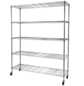 5-tier Medium-sized Shelves (Option: Shelf)
