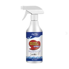 Jue-Fish Mildew Remover, Wall Toilet Wash Basin Mildew Removal Spray (Option: 60ml)