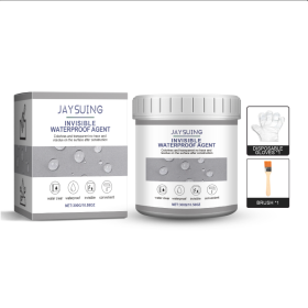 Jaysuing Waterproof Sealant, Bathroom Kitchen Exterior Wall Smashing Brick Leak Repair Paint Waterproof Adhesive (Option: 300g)