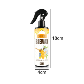 OUHOE Furniture Beeswax Spray Furniture Floor Care Polishing Waterproof Anti-cracking Scratch Refurbished Care Wax (Option: 120ml)