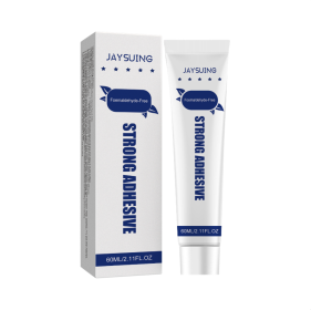 Jaysuing Nail-free Adhesive, Household Hardware Auxiliary Adhesive Glass Shelving Adhesive Hole Free Nail-free Adhesive (Option: 60ml)