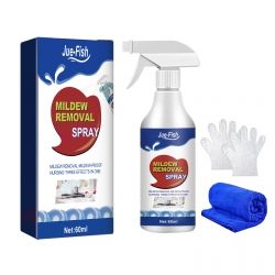 Jue-Fish Mildew Removal Spray, Clean Mildew Stains On Bathroom Tile Walls And Ceiling Multi-Functional Mildew Stain Spray (Option: 60ml)