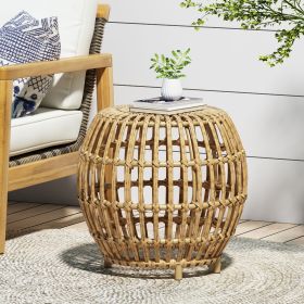 OTTAWA SIDE TABLE (Option: Light Brown)