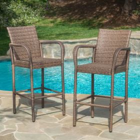 LITTLETON BARSTOOL (Color: Brown)