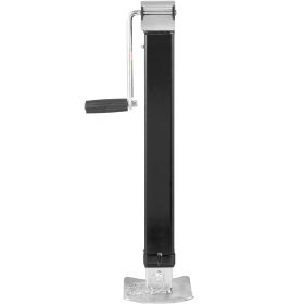 VEVOR Trailer Jack, Trailer Tongue Jack Welding On 8000 Lb Weight Capacity, Trailer Jack Stand With Handle For Lifting RV Trailer, Horse Trailer, (Color: Black)