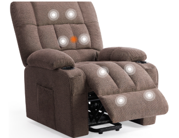 Single Lazy Sofa (Color: Brown)