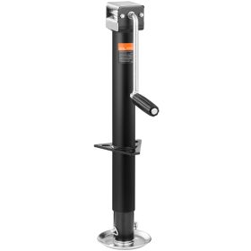 VEVOR Trailer Jack, Trailer Tongue Jack A Frame Bolt On Weight Capacity 5000 Lb, Trailer Jack Stand With Handle For Lifting RV Trailer, Horse Tra (Color: Black)