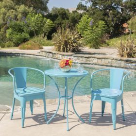 COLMAR 3 PC KD METAL SET (Color: Blue)