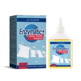 Jaysuing Enzyme Cleaner, Removes Stubborn Dirt Stains Yellow Mold Spot Perspiration Stains Multi-purpose Laundry Cleaner (Option: 260g)
